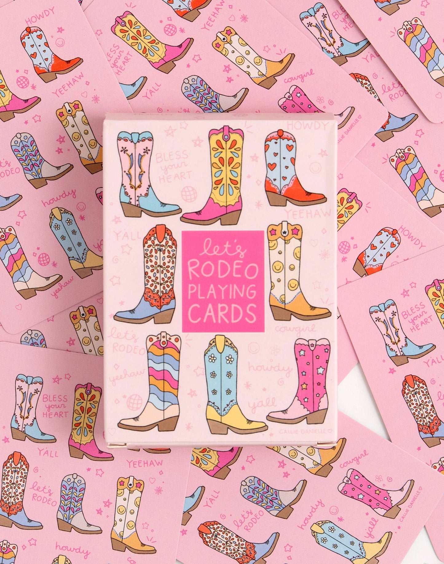 Let's Rodeo Deck of Playing Cards