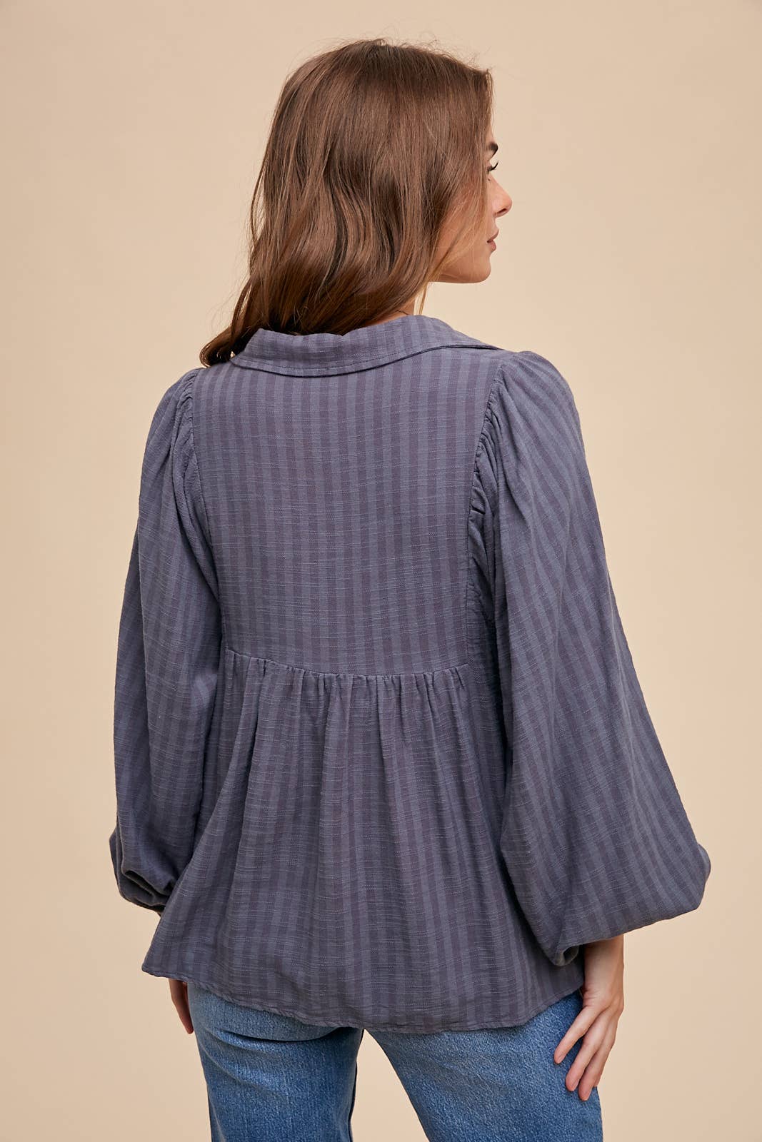 Balloon Sleeve Blouse