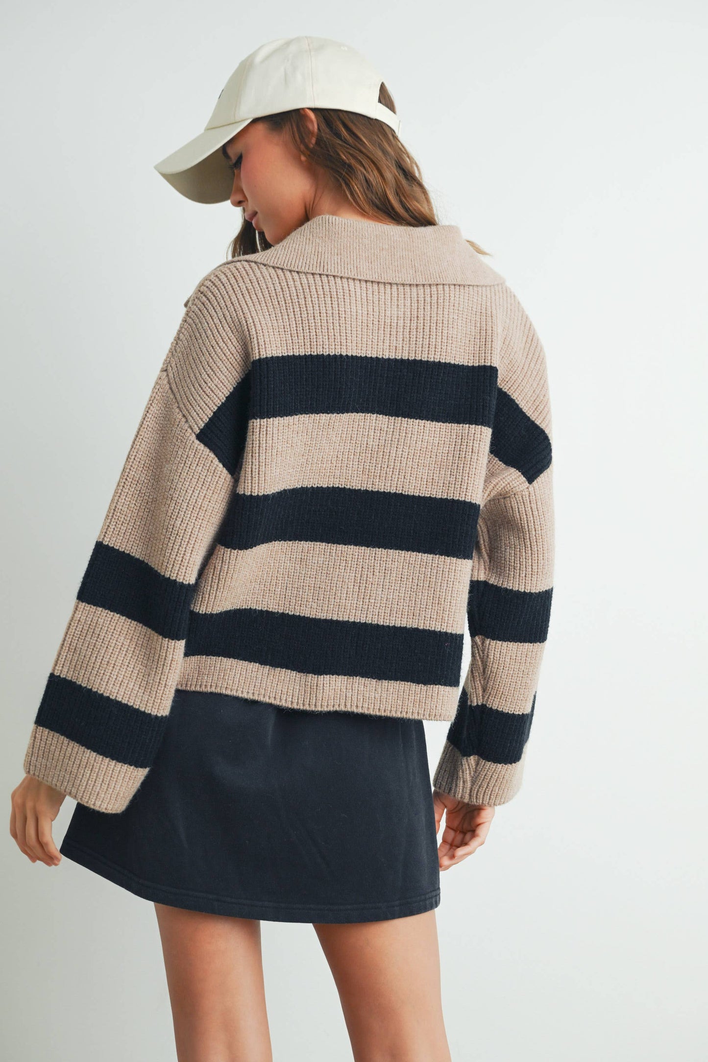 Stripe Rugby Sweater
