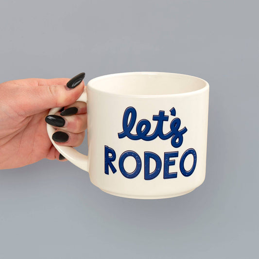 Let's Rodeo Ceramic Mug