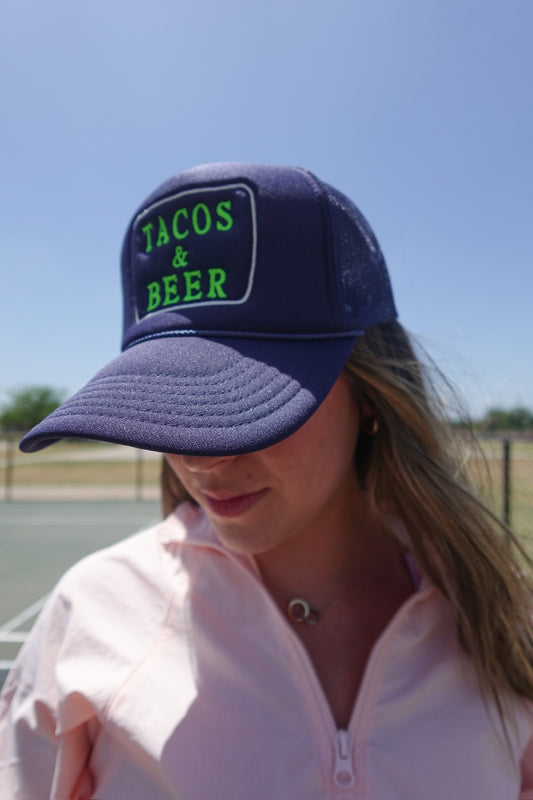 Tacos and Beer Trucker Hat