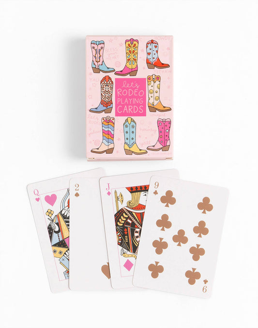 Let's Rodeo Deck of Playing Cards